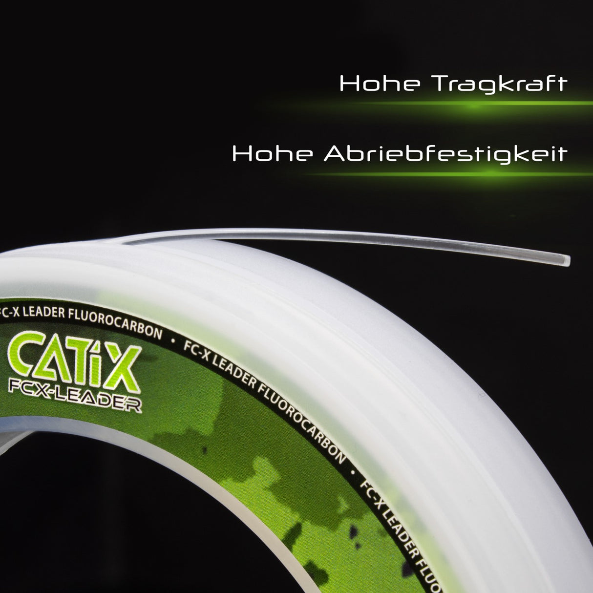 Catix Fluorcarbon Wels Leader – 50m, 1,31mm, 110kg Tragkraft