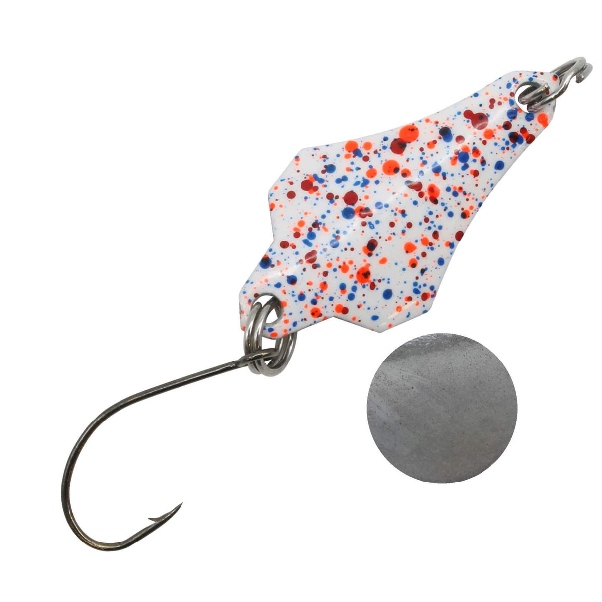 Troutlook Forellen Spoon Super Caro 3g Weiß