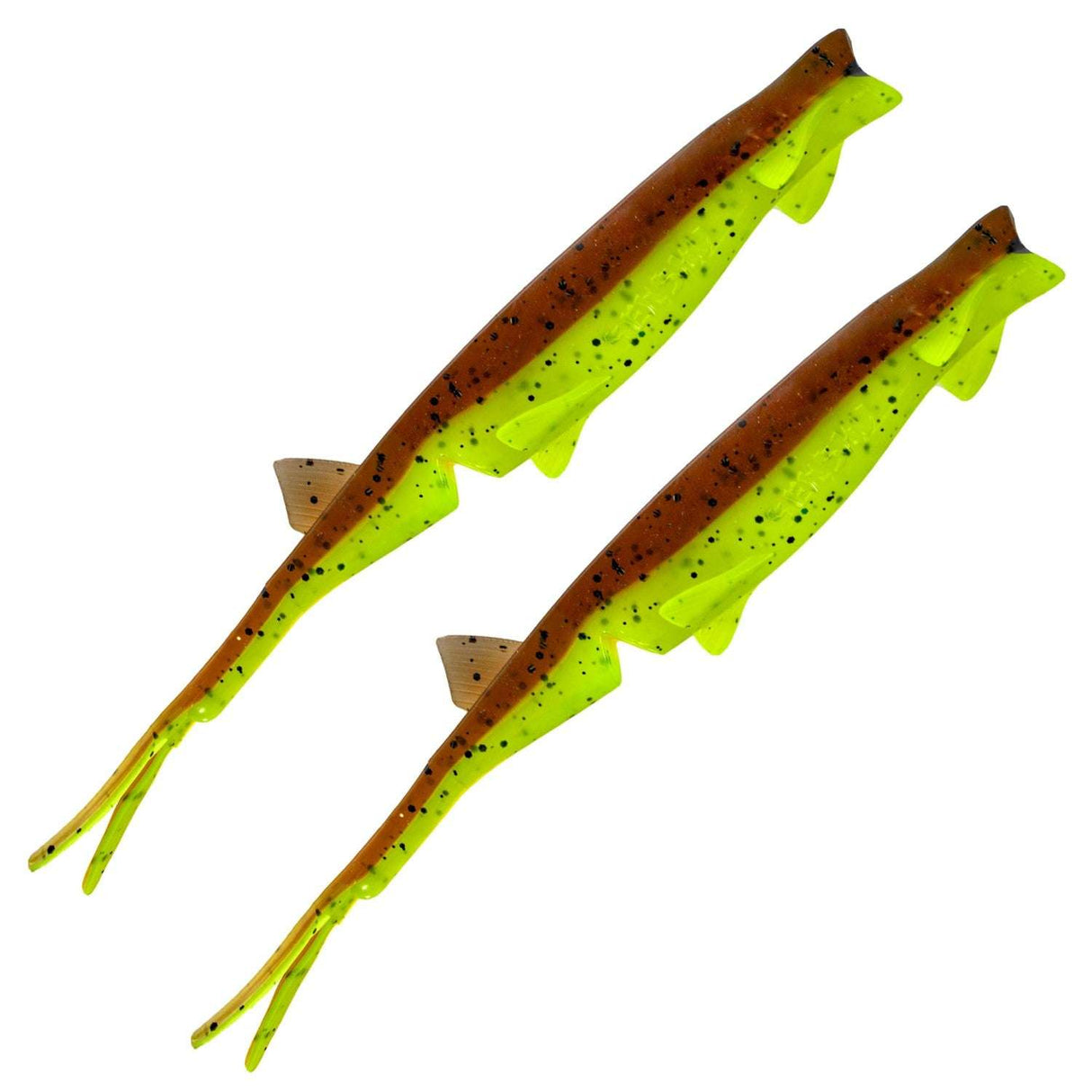 Senshu Pelagic Shad 16cm 13g - 2 Stück Green Pumpkin Chartreuse