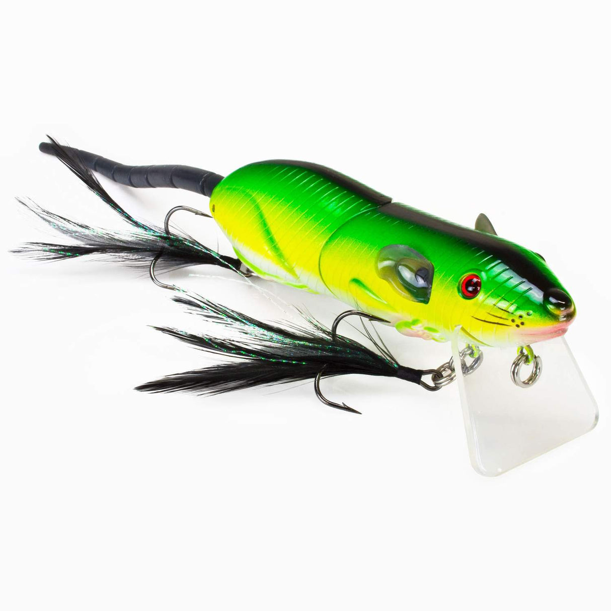 Roy Fischer Ratte Oberflächenwobbler 13cm 65g Green