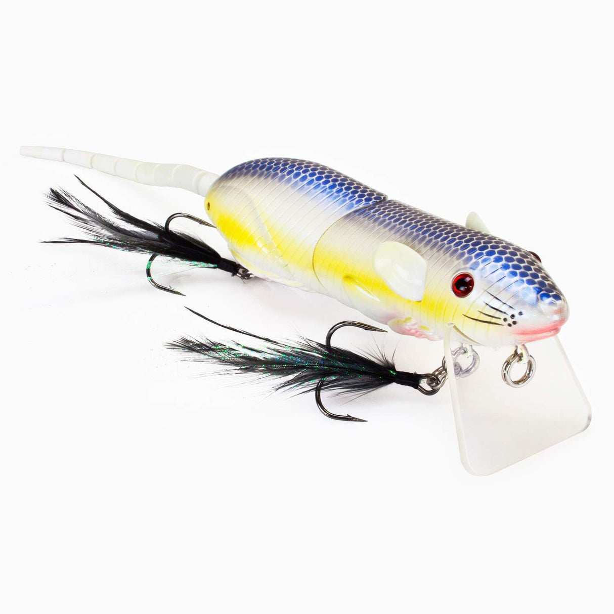 Roy Fischer Ratte Oberflächenwobbler 13cm 65g Blue