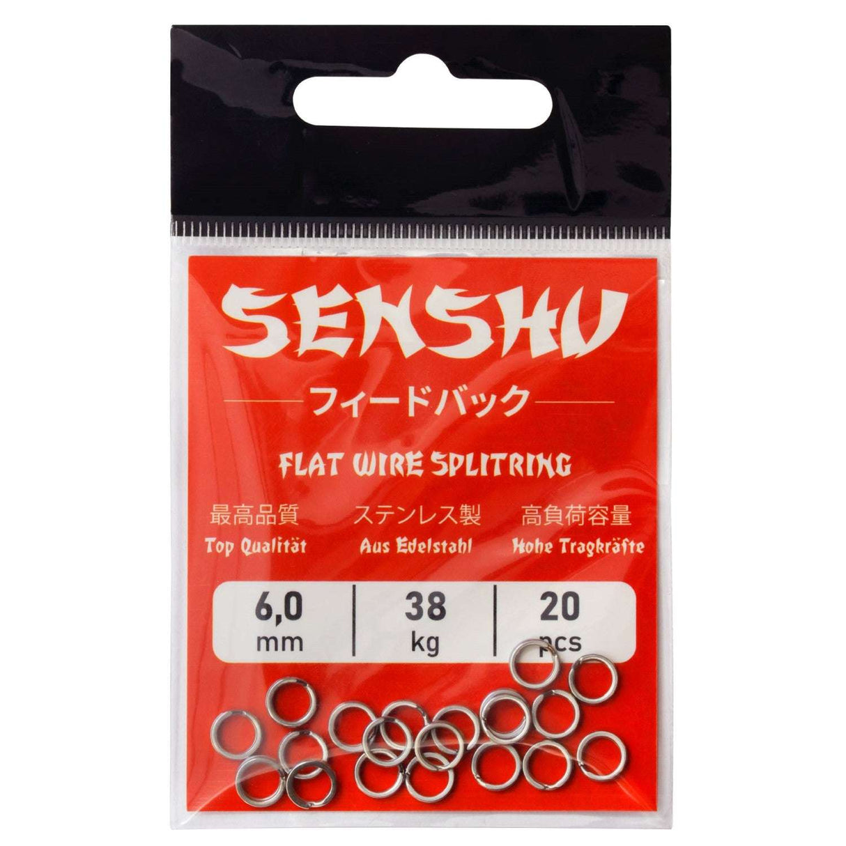 Senshu Sprengringe Edelstahl 6mm