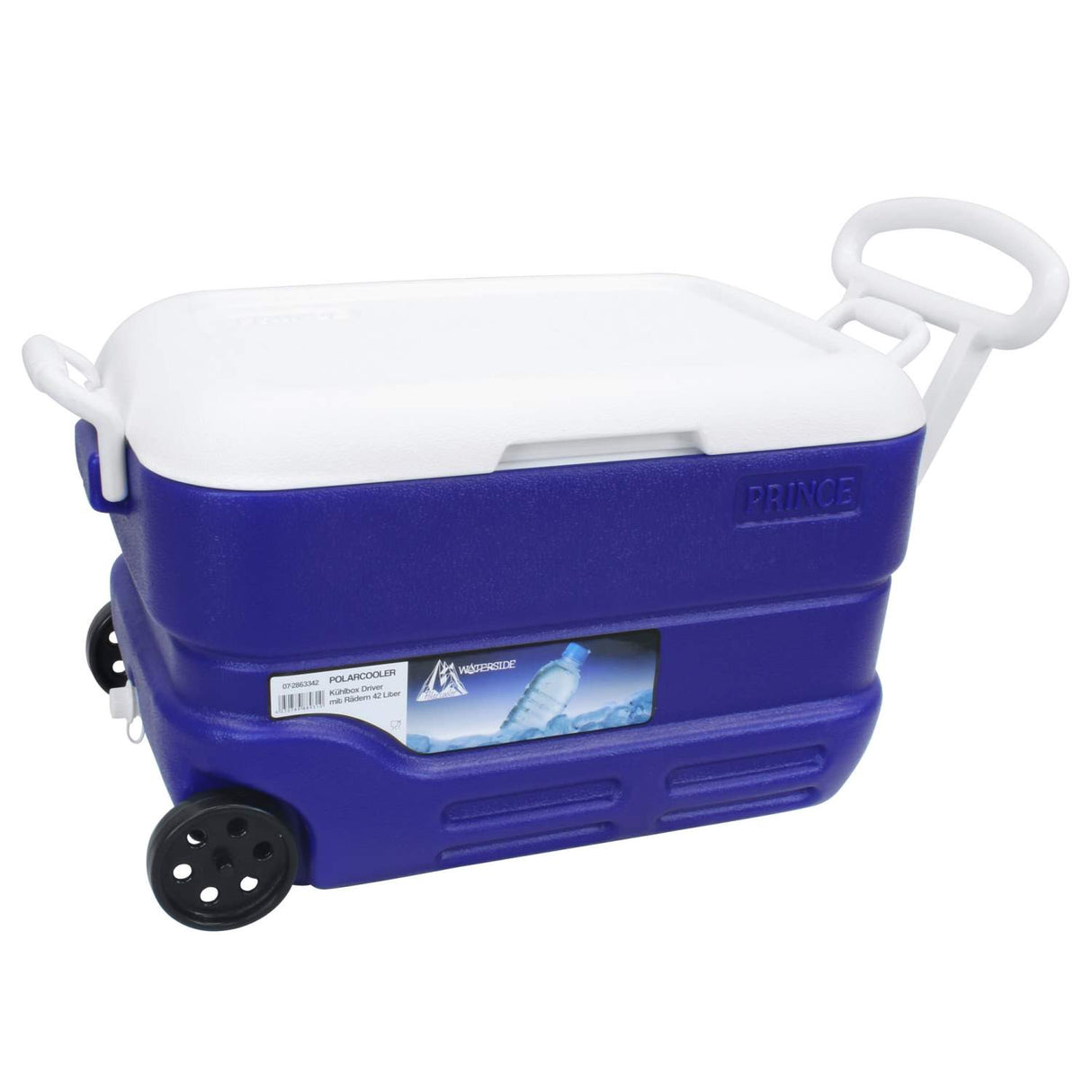 Waterside Polarcooler Kühlbox 42L – 52x31x28 cm mit Rollen