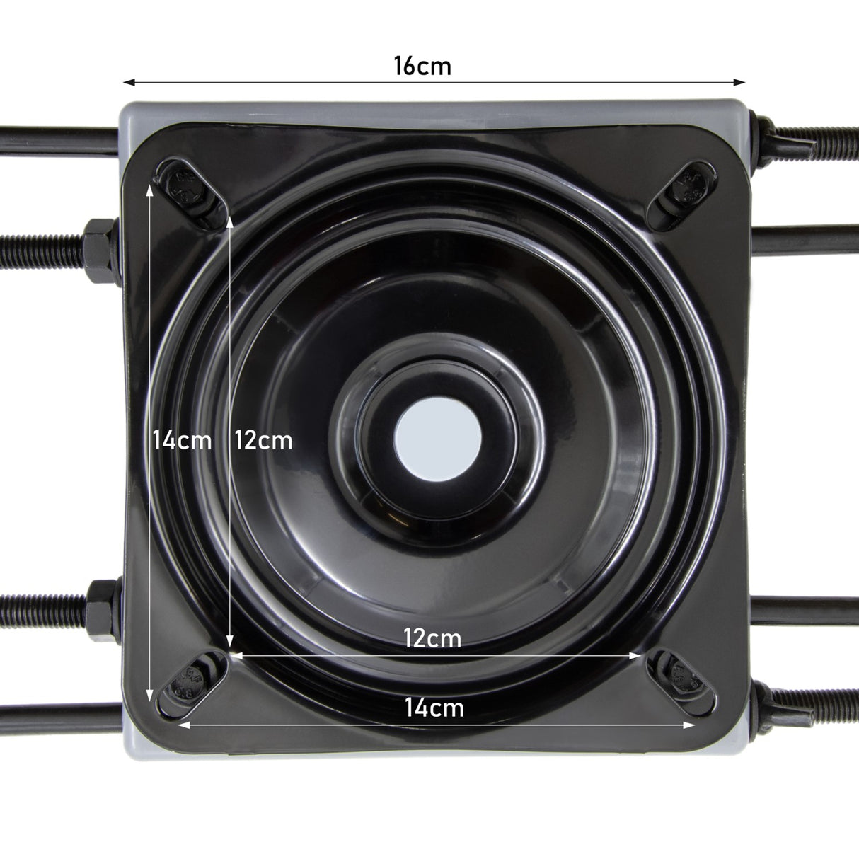 X2 Bootssitzklemme mit Drehmechanismus