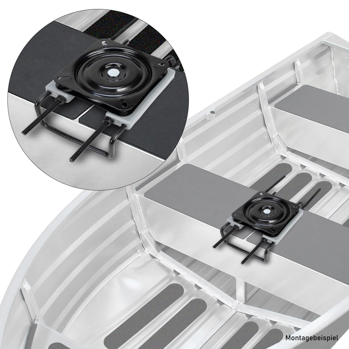 X2 Bootssitzklemme mit Drehmechanismus