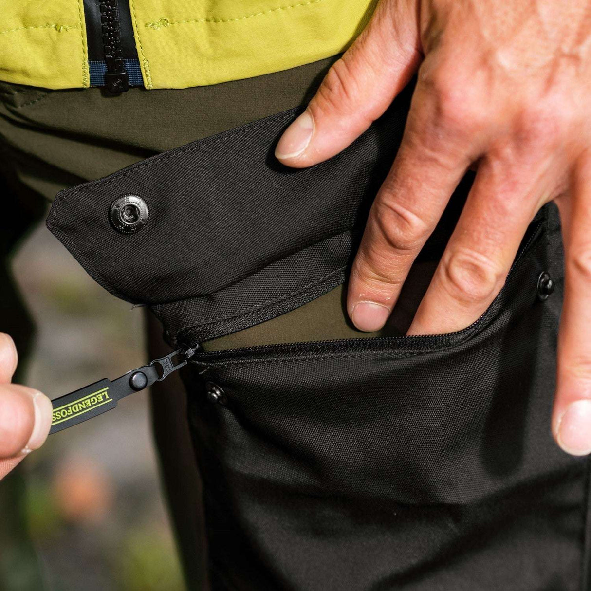 Legendfossil OF Stretchhose Sweden Outdoorhose Oliv