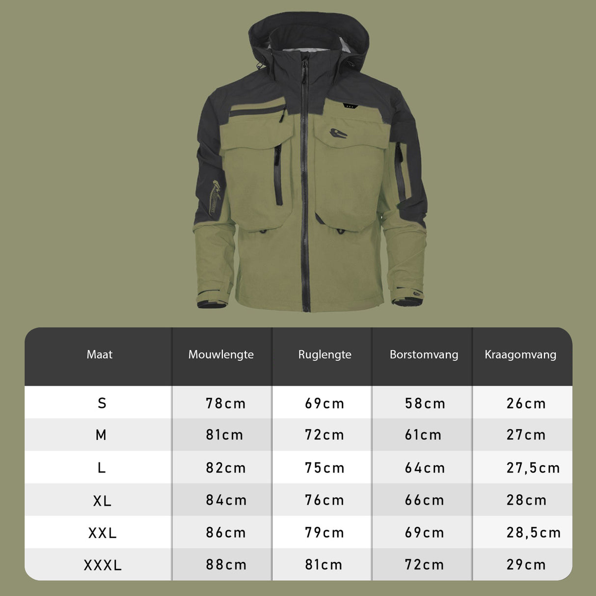 Legendfossil Outdoorjacke Kenai - Wasserdichte Outdoorjacke