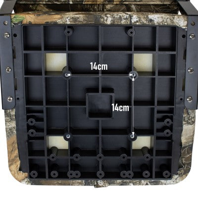 Waterside Captain Premium Bootssitz Highback Camou