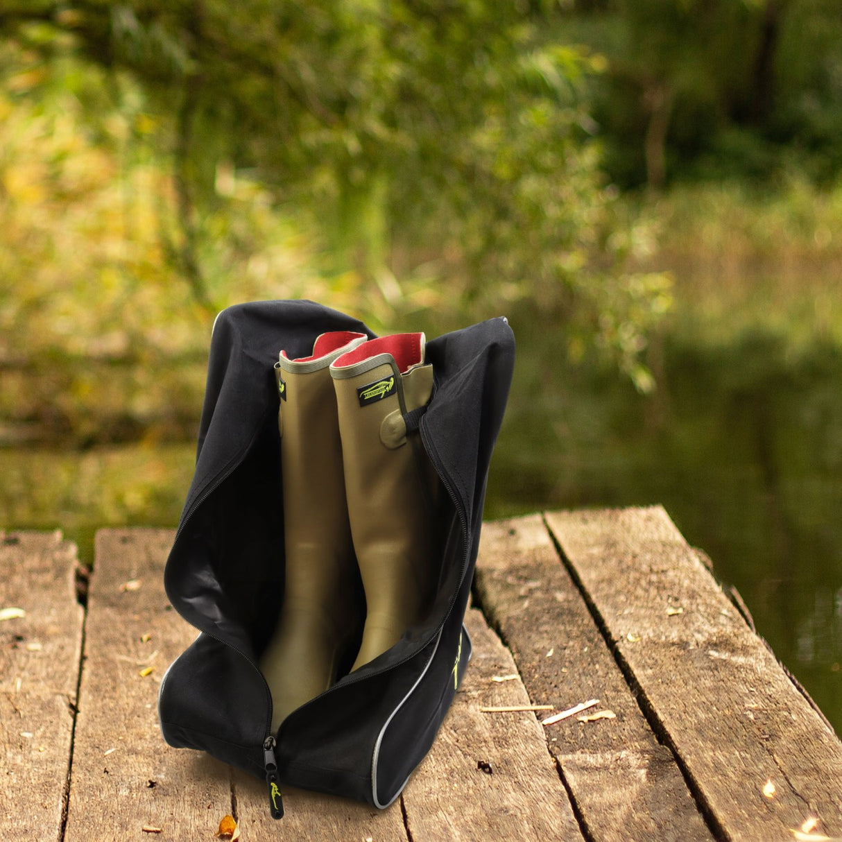 Legendfossil Boots Bag Skeleton Stiefeltasche Schwarz