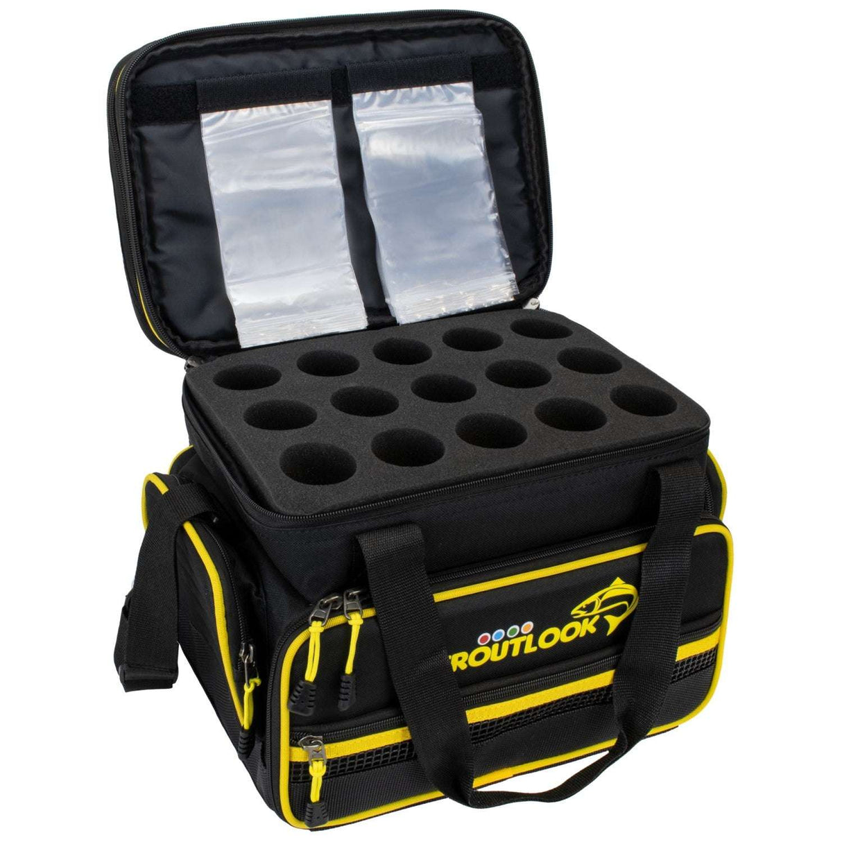 Troutlook Forellentasche 43x25x27cm Forellenköder-Einlage