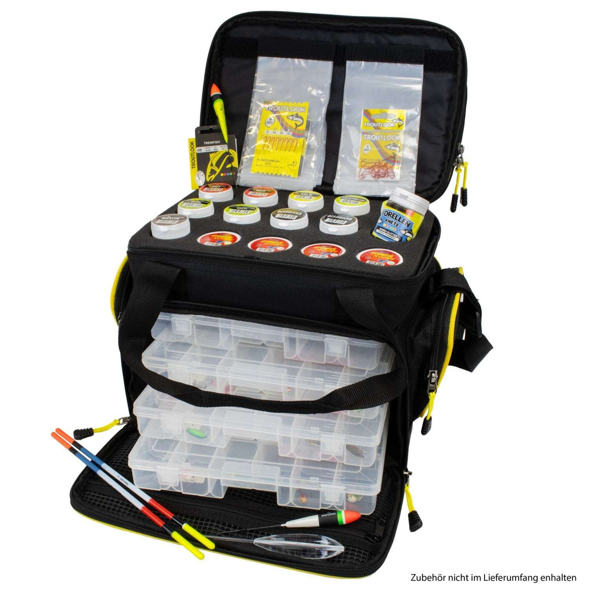 Troutlook Forellentasche 43x25x27cm Forellenköder-Einlage