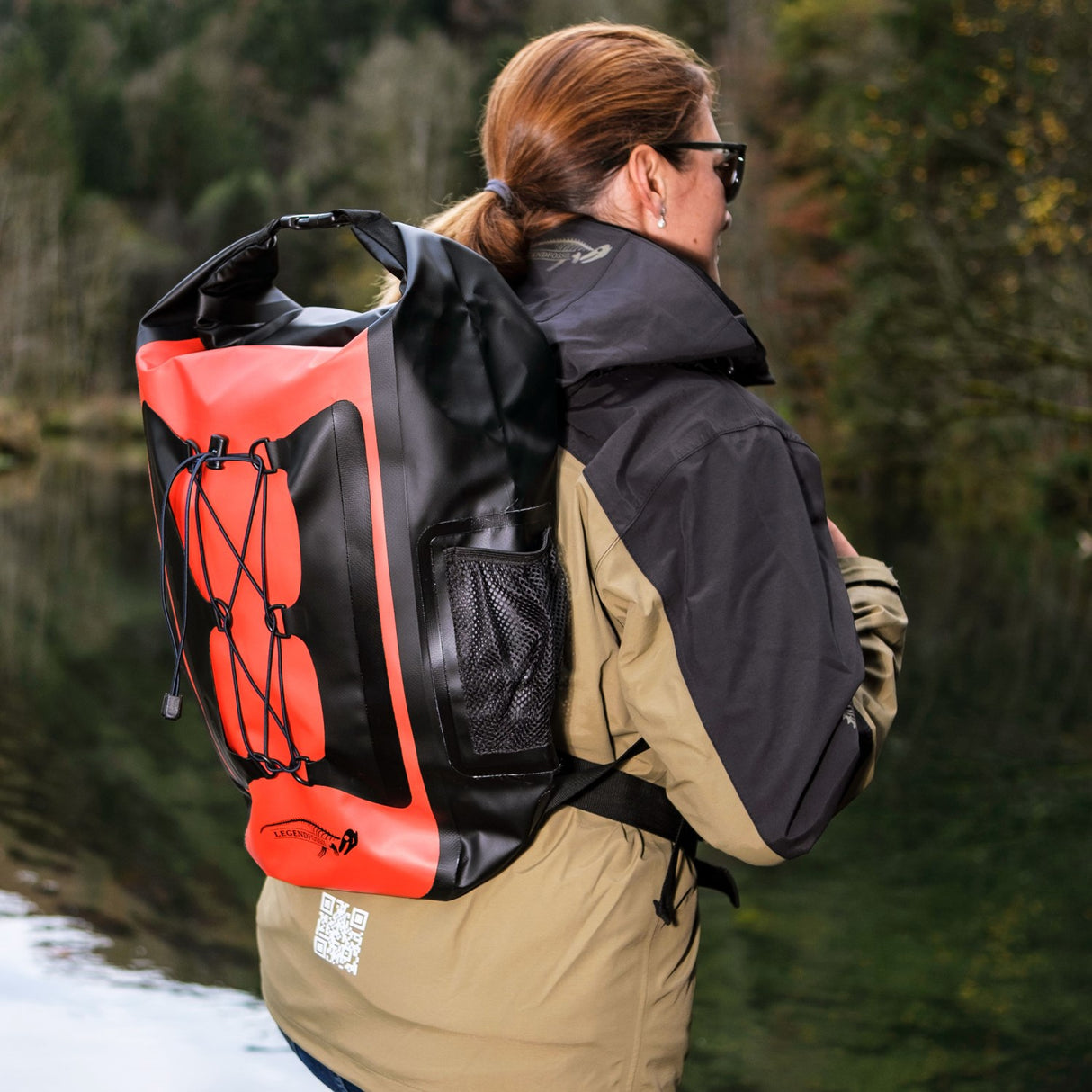 Legendfossil Rucksack Trapper Black 25L Wasserdicht