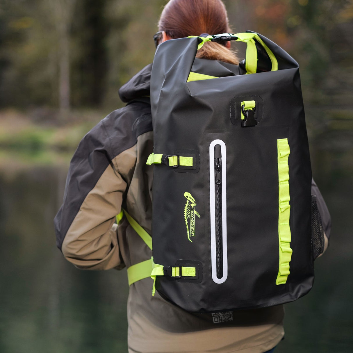 Legendfossil Waterproof Rucksack Fjord 30L Black Wanderrucksack