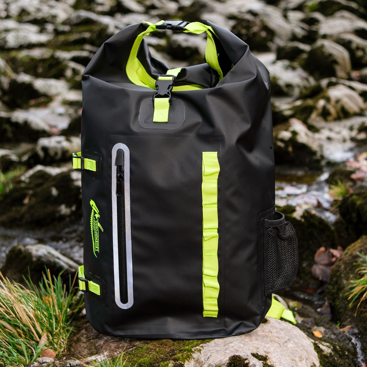 Legendfossil Waterproof Rucksack Fjord 30L Black Wanderrucksack