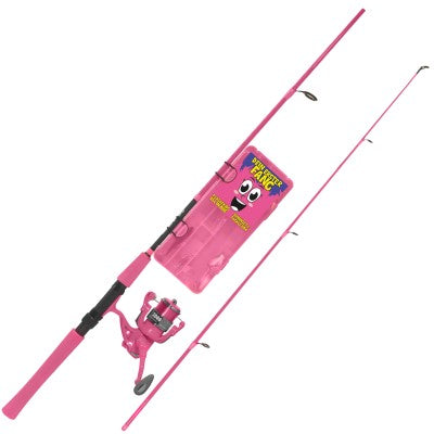 Eurocatch Allround Angelrute 1,65m - Pink - LED-Beleuchtung