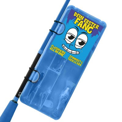 Eurocatch Allround Angelrute Set - Blau mit LED-Rolle