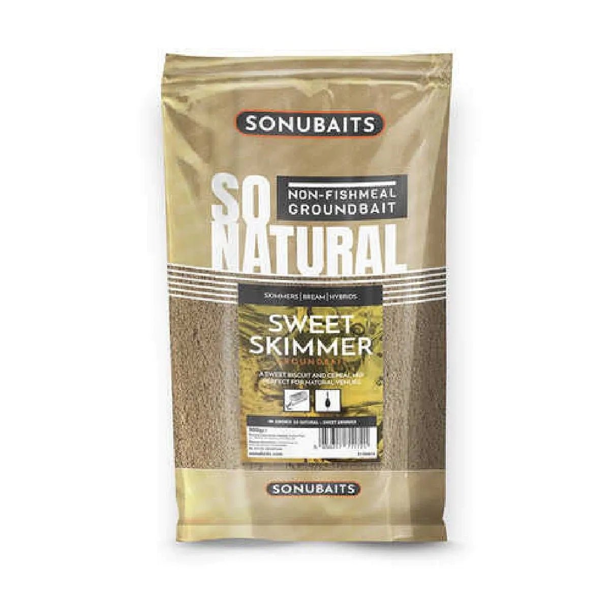 Sonubaits So Natural River Grundfutter – ideal für Rotaugen & Fließwasser