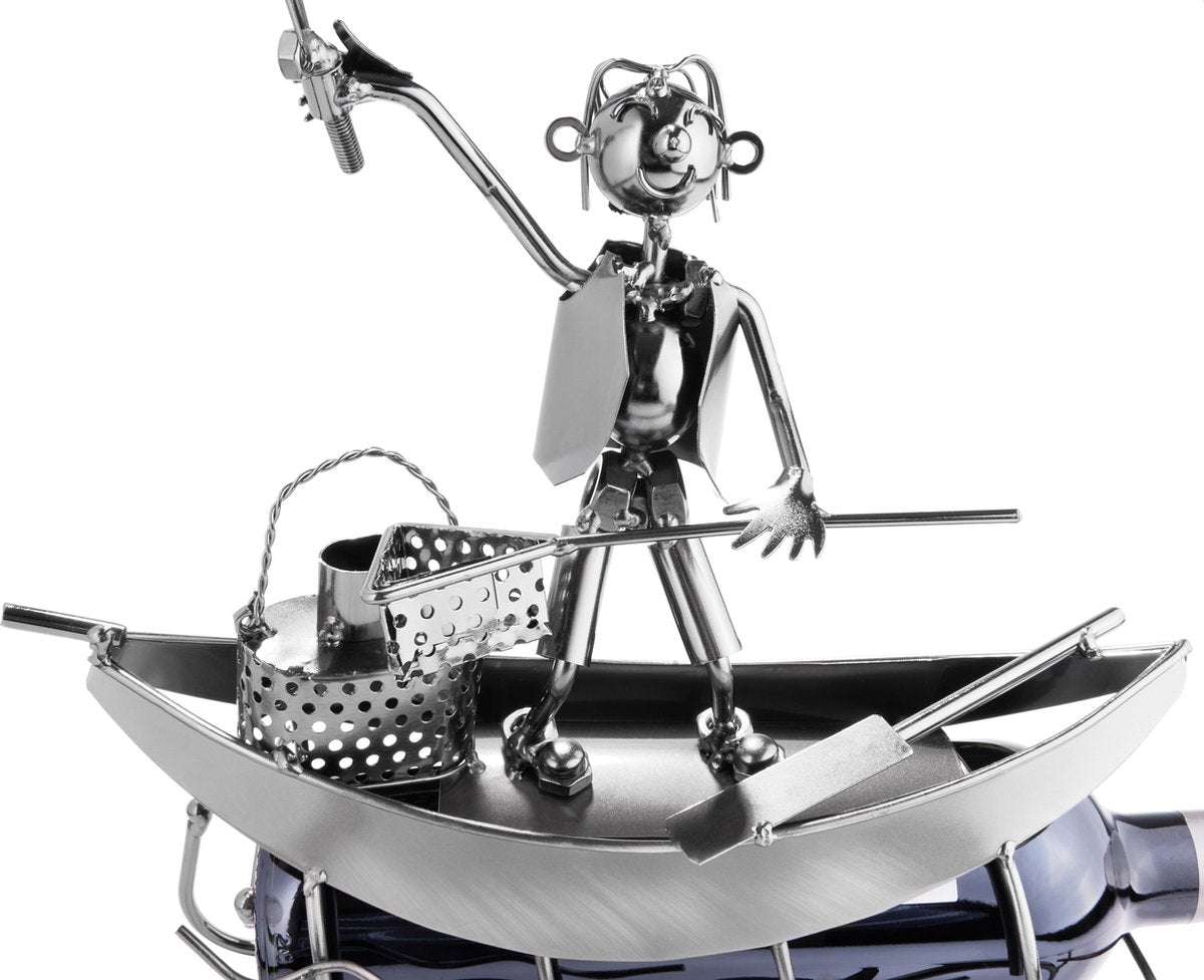BRUBAKER Flaschenhalter Angler im Boot