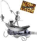 BRUBAKER Flaschenhalter Angler im Boot