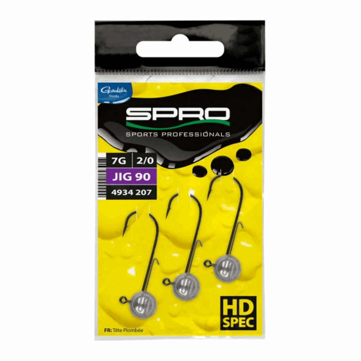 Spro Jigkopf HD 90 Hakengröße 5/0