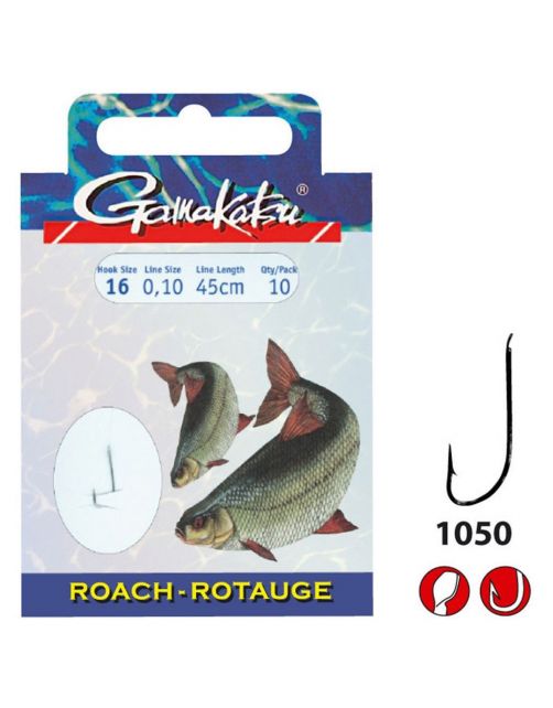 Gamakatsu Booklet Roach Vorfach 1050N 45cm
