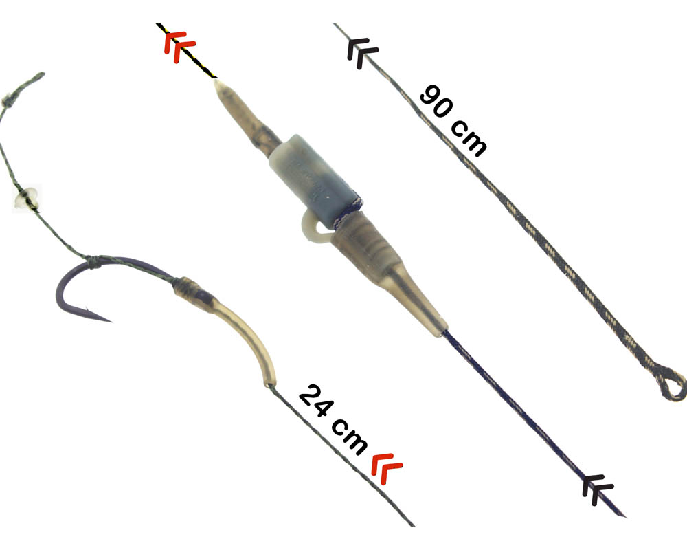 PB Products Big Water Combi Rig (2 St.) - Weed