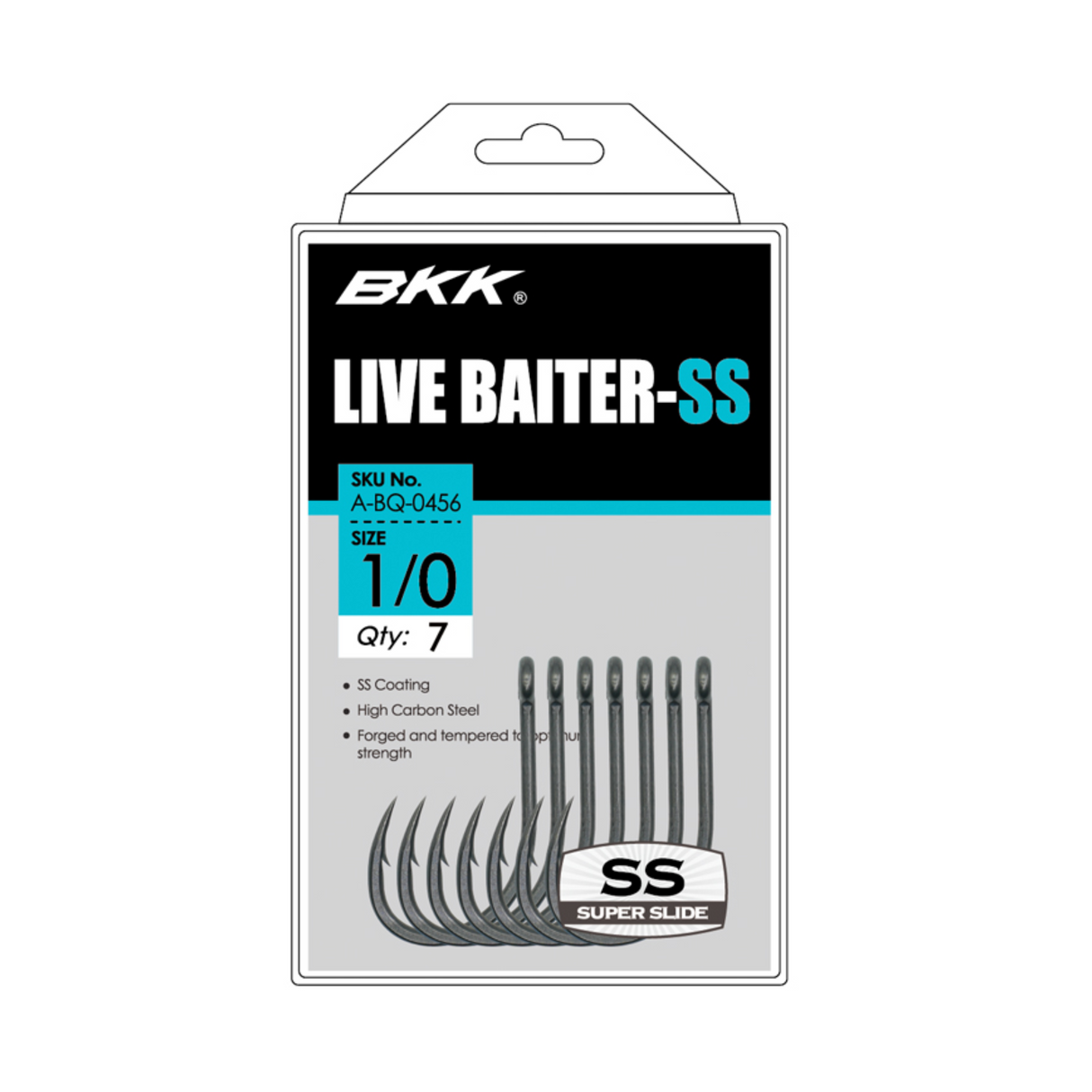 BKK Live Baiter-SS Superslide Einzelhaken