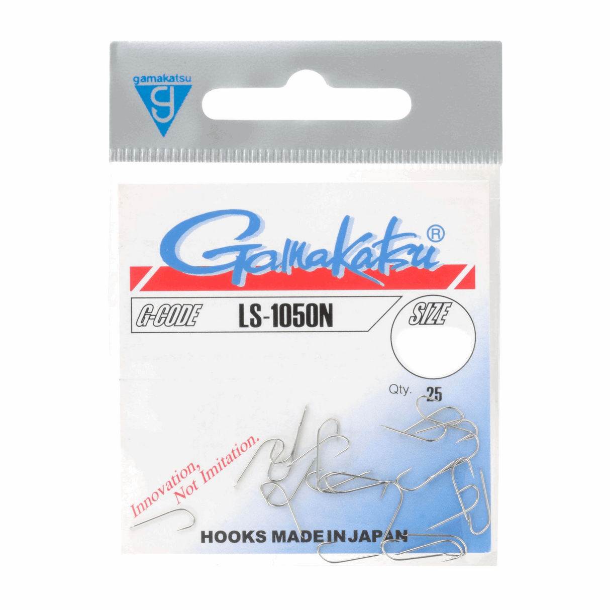 Gamakatsu LS 1050N Angelhaken | Gr. 14 | 25 Stück