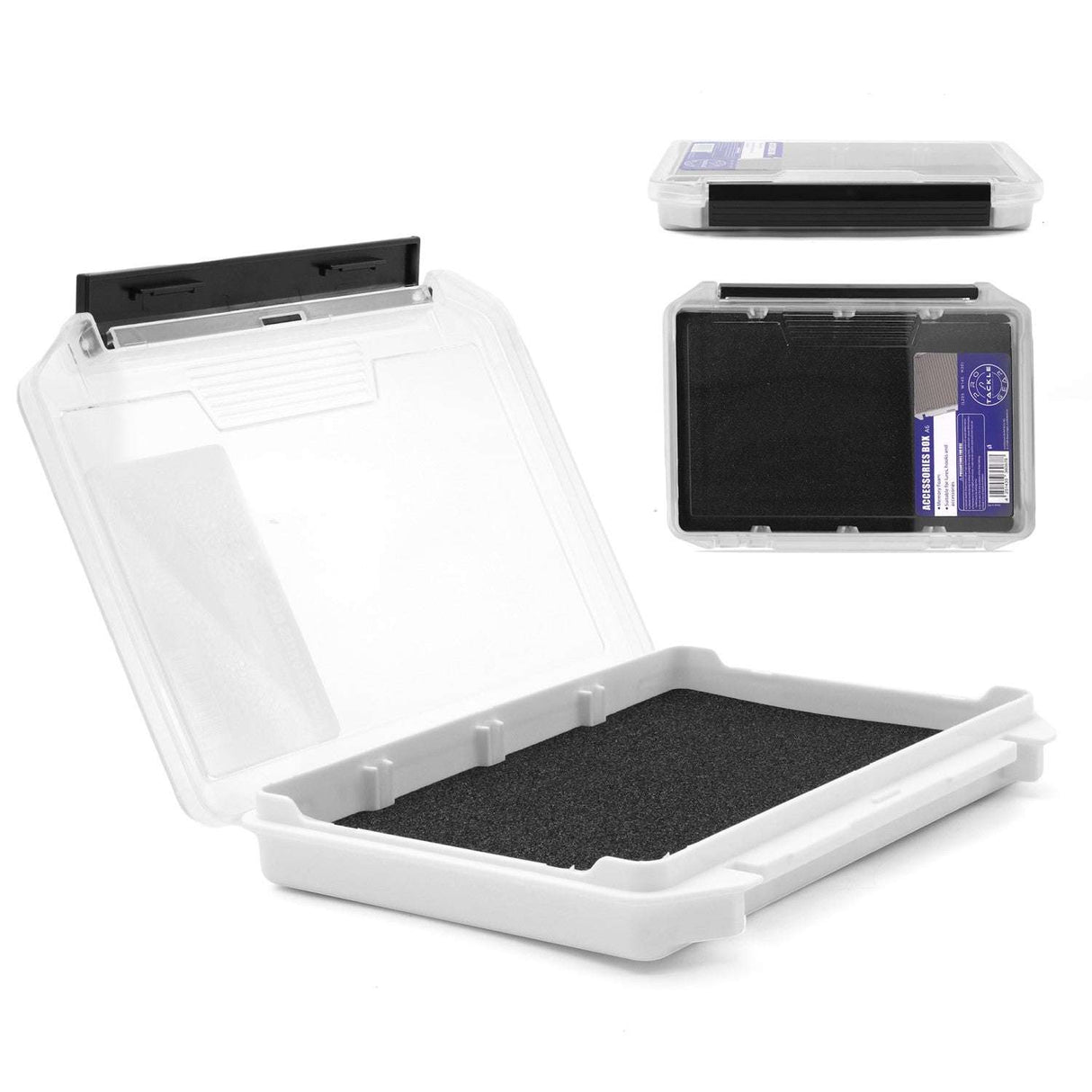 Eurocatch Pro-Tackle LureBox 20W Foam transparent 20,5x14,5x3cm