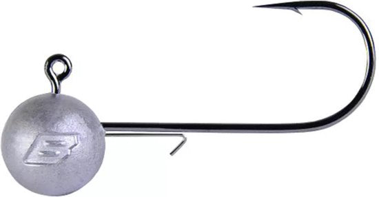 BKK Round Elite Jigheads + Baitkeeper (Grau)