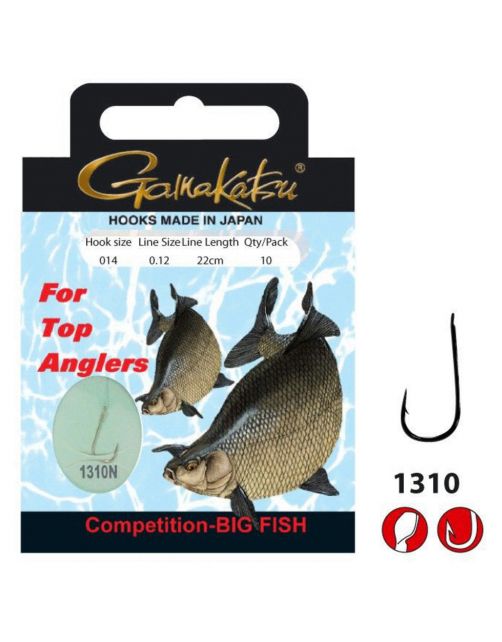 Gamakatsu Booklet Allround Vorfach 1310N 22cm