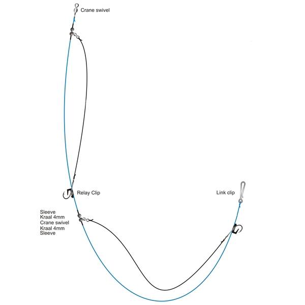 Midnight Moon Gul Vorfach Baitclip + Amnesia | Größe 6/0