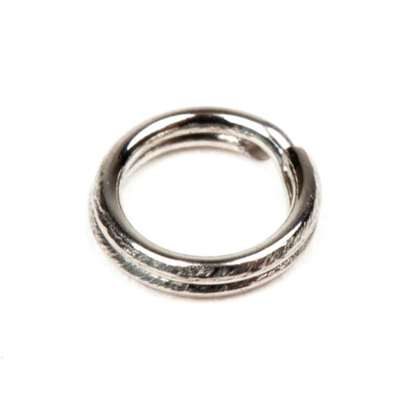 Midnight Moon RVS Splitring Rund | Größe 6 | 36 kg