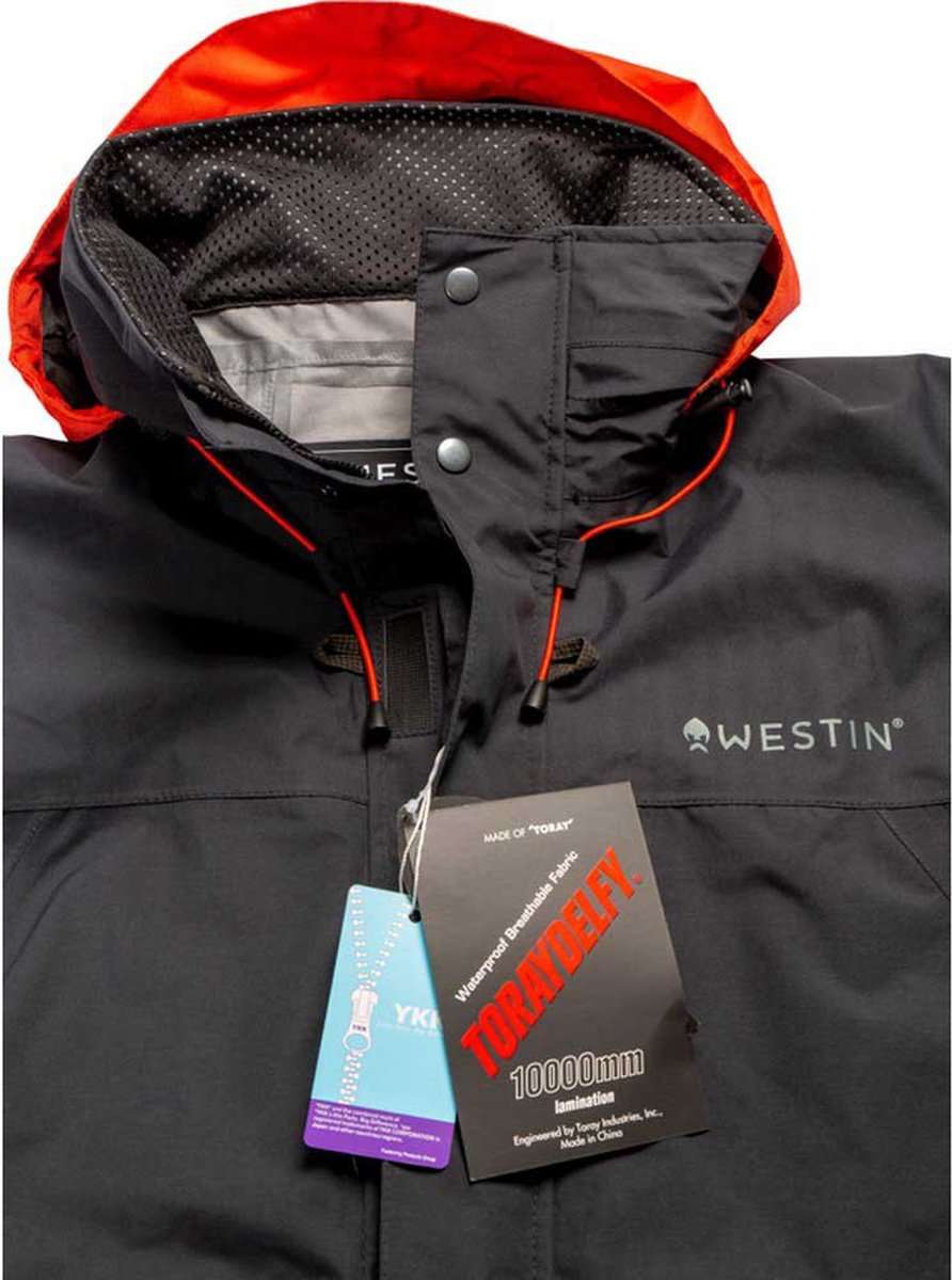 Westin W6 Regenjacke - Steel Black