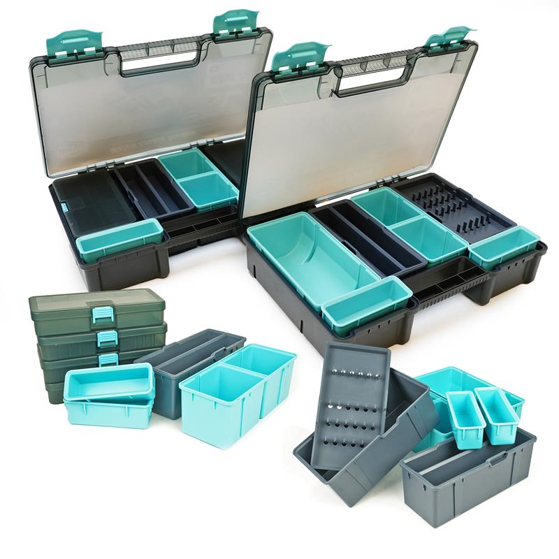 JVS Tackle Topbox Set – Feeder/Match Aufbewahrungsboxen