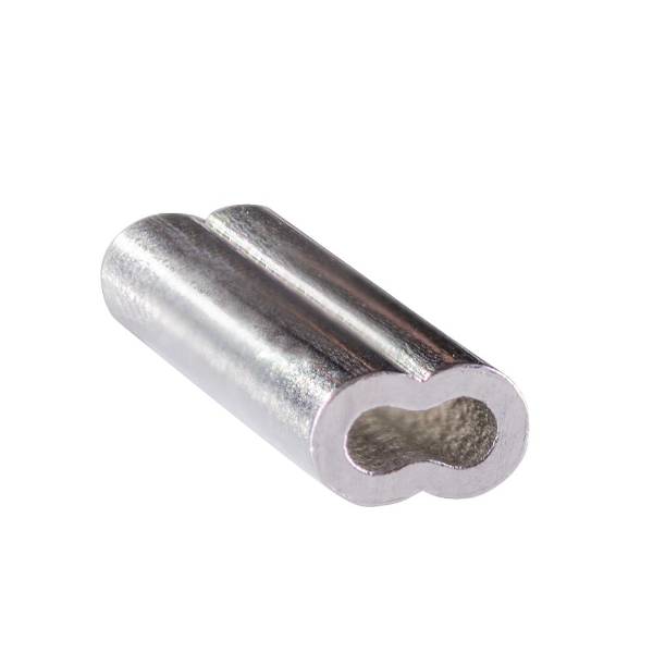 Blue Crab Alu Sleeves Double 1.5x18mm 25 Stk.