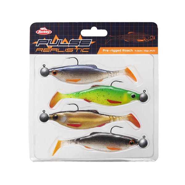 Berkley Pulse Realistic Plötze 4 Stk Shad 7cm