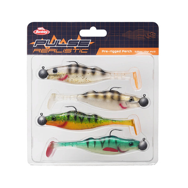 Berkley Pulse Realistic Barsch 4 Stk Shad 15cm