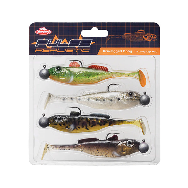 Berkley Pulse Realistic Grundel 4 Stk Shad 7cm