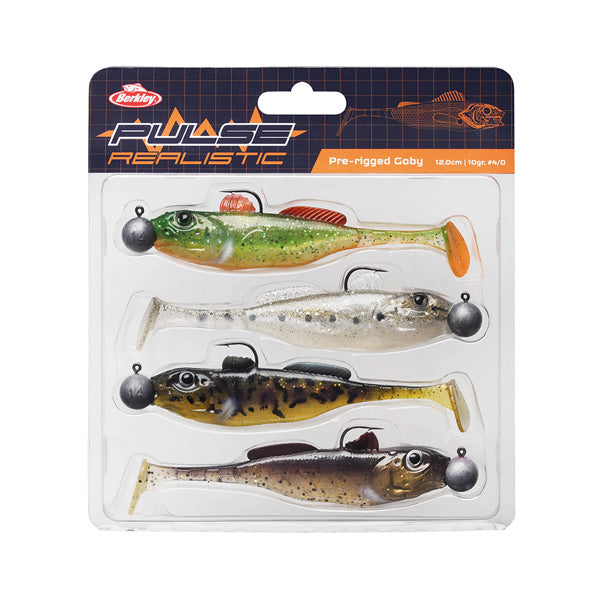 Berkley Pulse Realistic Grundel 4 Stk Shad 12cm