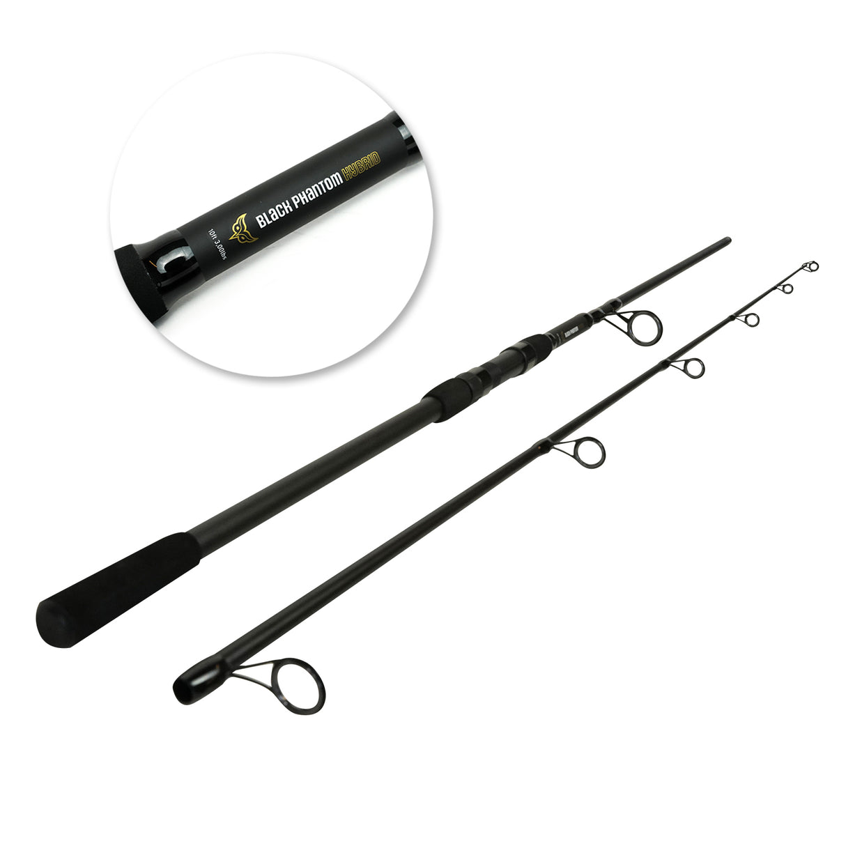 Eurocatch Black Phantom Hybrid Karpfenrute 3,00m 3,00lb