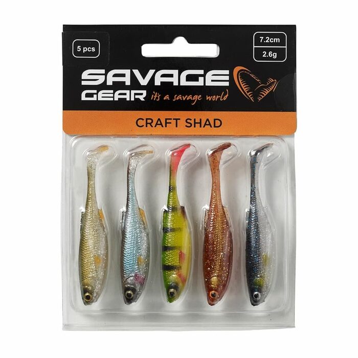 Savage Gear Craft Shad Clear Water Mix 2.6g (5 St.) 10cm