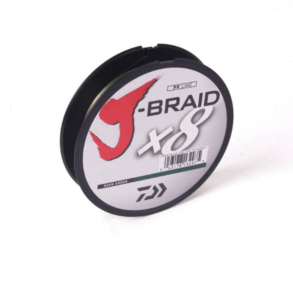 Daiwa J-Braid X8 Dunkelgrün Dyneema 150 m