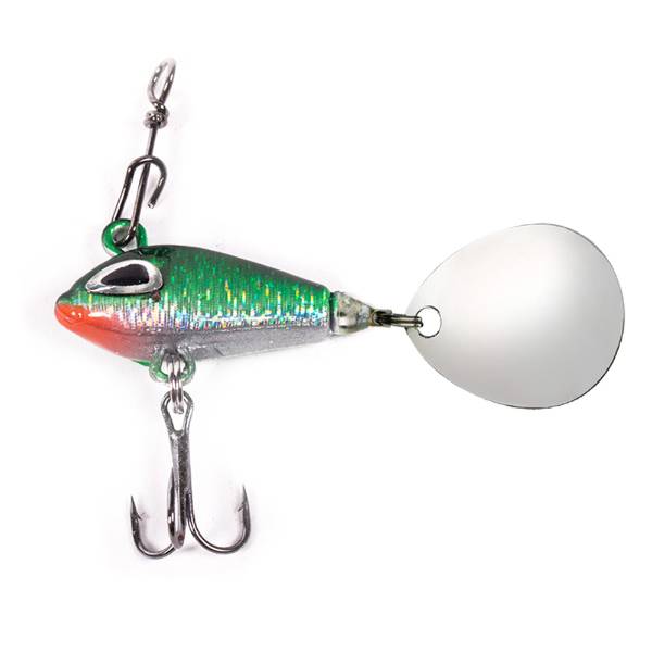 DLT Spinfish Spinner 10g Grün Grau