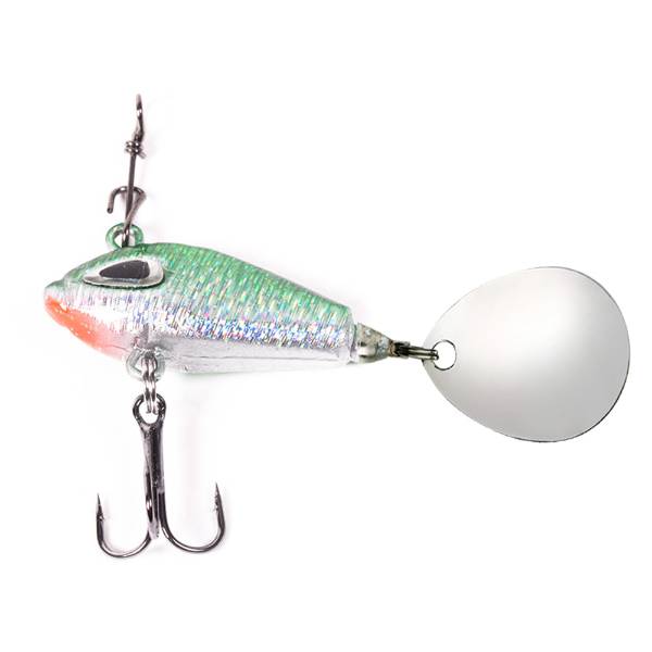 DLT Spinfish Spinner 21g Grün Grau
