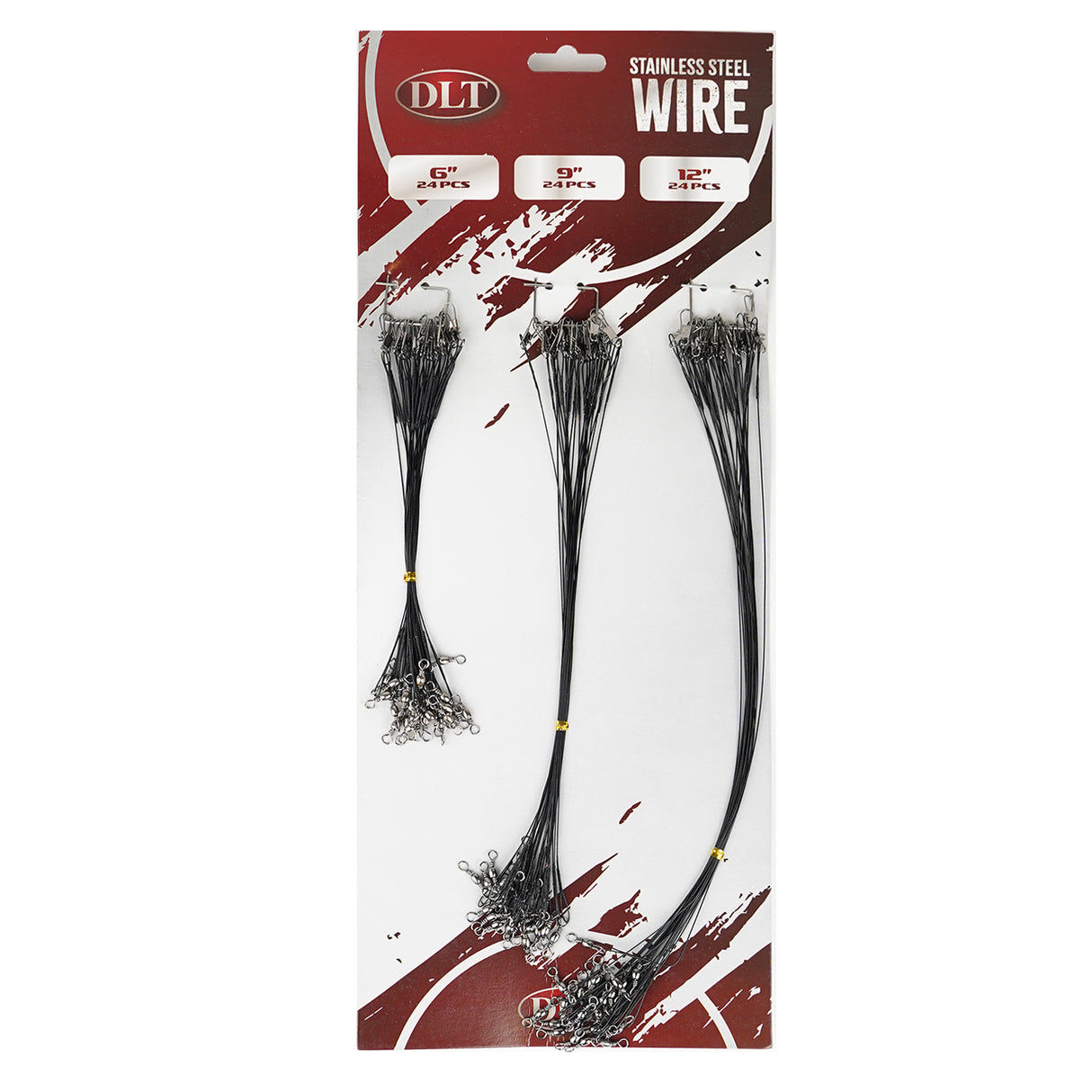 DLT Stahlvorfächer Karte - 72 Stück: Hecht & Zander