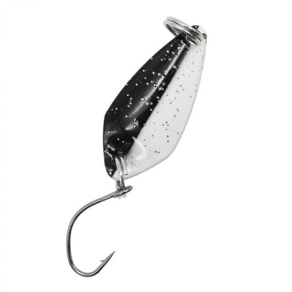 Troutlook Forellen Spoon 2,2g Black White