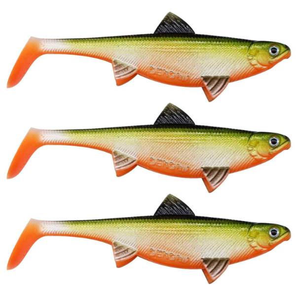 Senshu Real Fin Shad 12cm 13g 3er Set Orange Belly