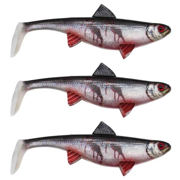 Senshu Real Fin Shad 12cm 13g 3er Set Bloody Baitfish