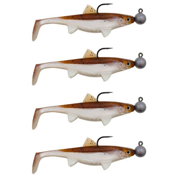 Senshu Real Fin Shad 8 Ready2Catch 8cm 11g 4er Magic Motoroil